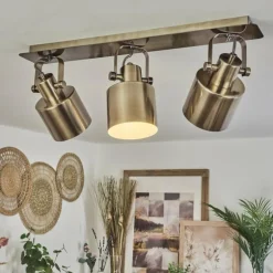 Plafonnier Neves Laiton, 3 lumières