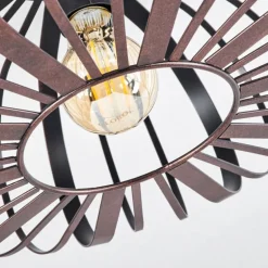 Plafonnier Oravi Cuivre, Noir, 1 lumière