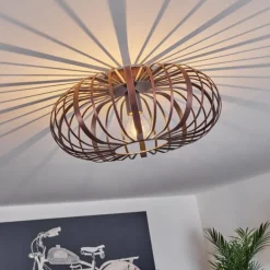 Plafonnier Oravi Cuivre, Noir, 1 lumière