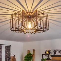 Plafonnier Oravi Noir, 1 lumière