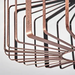 Plafonnier Oravi Noir, 1 lumière