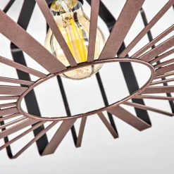 Plafonnier Oravi Noir, 1 lumière