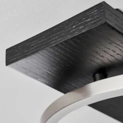 Plafonnier Pompu LED Noir, 3 lumières