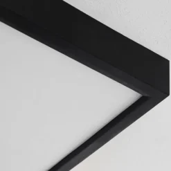 Plafonnier Pontchardon LED Écru, Noir, 1 lumière