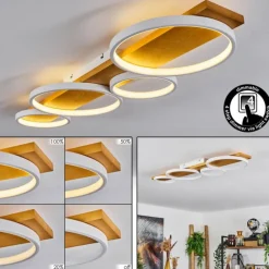 Plafonnier Rodekro LED Écru, Blanc, 1 lumière