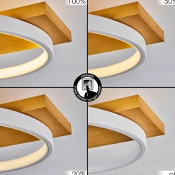 Plafonnier Rodekro LED Écru, Blanc, 1 lumière