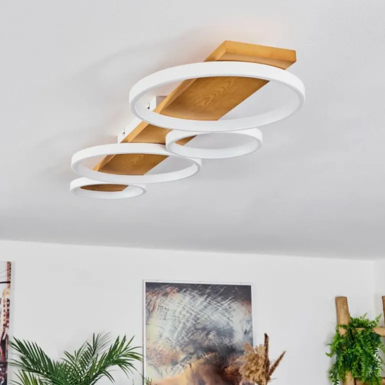 Plafonnier Rodekro LED Écru, Blanc, 1 lumière