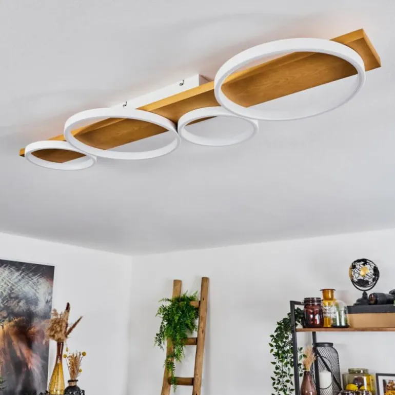 Plafonnier Rodekro LED Écru, Blanc, 1 lumière