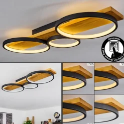 Plafonnier Rodekro LED Écru, Noir, 1 lumière
