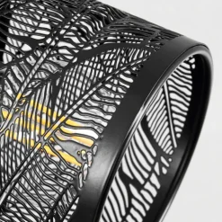 Plafonnier Roto Noir, 1 lumière