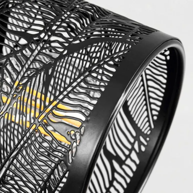 Plafonnier Roto Noir, 2 lumières