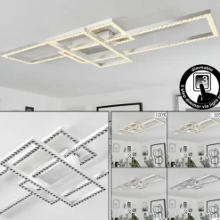 Plafonnier Serranos LED Aluminium, 1 lumière
