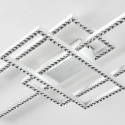 Plafonnier Serranos LED Aluminium, 1 lumière