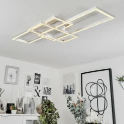 Plafonnier Serranos LED Aluminium, 1 lumière