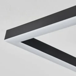 Plafonnier Serzedelo LED Noir, 1 lumière