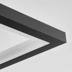 Plafonnier Solaro LED Gris, 1 lumière