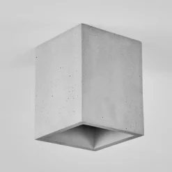 Plafonnier Stettler Gris, 1 lumière