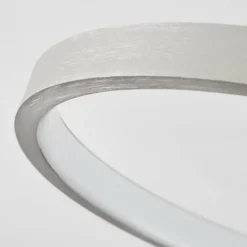 Plafonnier Tagsdorff LED Chrome, Nickel mat, 1 lumière