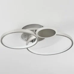 Plafonnier Tagsdorff LED Chrome, Nickel mat, 1 lumière