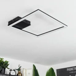 Plafonnier Taleta LED Noir, 1 lumière