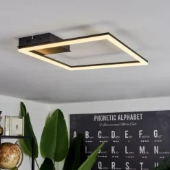 Plafonnier Taleta LED Noir, 1 lumière
