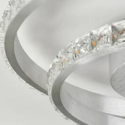 Plafonnier Tanganheira LED Aluminium, 1 lumière