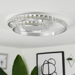 Plafonnier Tanganheira LED Aluminium, 1 lumière