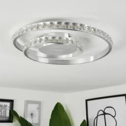 Plafonnier Tanganheira LED Aluminium, 1 lumière