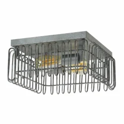 Plafonnier Trax Anthracite, 2 lumières