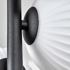 Plafonnier - Verre 10 cm, 12 cm, 15 cm Chehalis Blanc, 8 lumières