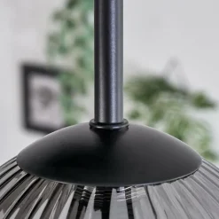 Plafonnier - Verre 12 cm Chehalis Fumé, 5 lumières