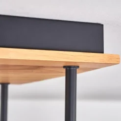 Plafonnier - Verre 10 cm Chehalis Écru, Noir, 5 lumières