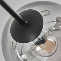 Plafonnier - Verre 15 cm Koyoto Clair, Fumé, 6 lumières