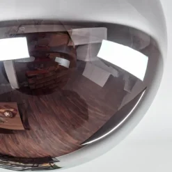 Plafonnier - Verre Gastor Fumé, 1 lumière