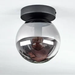 Plafonnier - Verre Gastor Fumé, 1 lumière