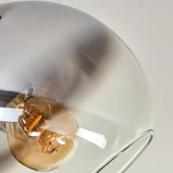 Plafonnier - Verre Koyoto Chrome, Clair, Fumé, 3 lumières