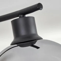 Plafonnier - Verre Koyoto Chrome, Clair, Fumé, 4 lumières