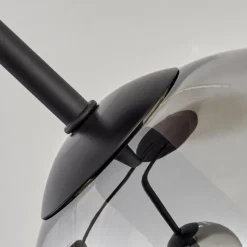 Plafonnier - Verre Koyoto Noir, 3 lumières