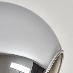 Plafonnier - Verre Koyoto Chrome, Fumé, 7 lumières