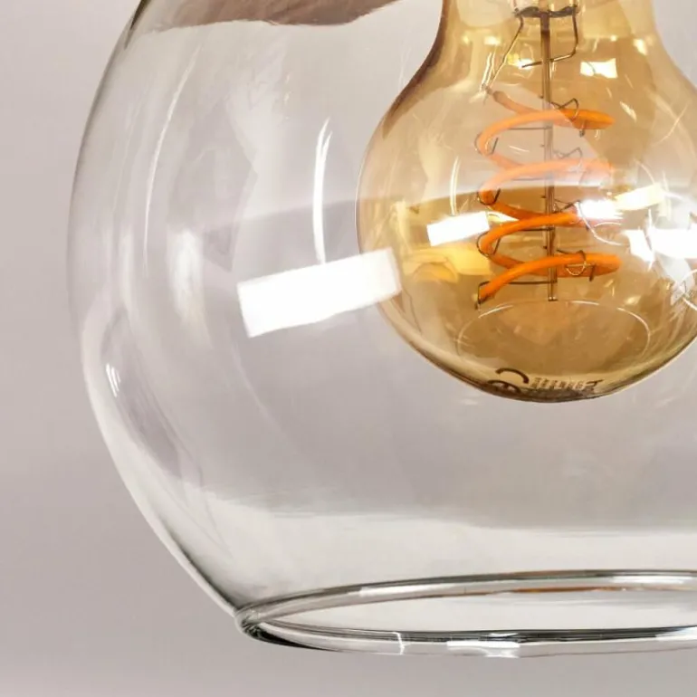 Plafonnier - Verre Montgomery Écru, Noir, 2 lumières