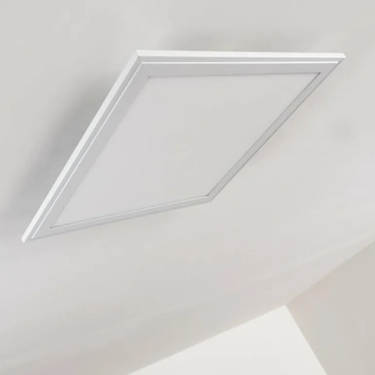 Plafonnier Voisines LED Blanc, 1 lumière, Télécommandes, Changeur de couleurs