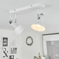 Plafonnier Vouzy Blanc, 2 lumières