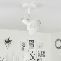 Plafonnier Vouzy Blanc, 1 lumière