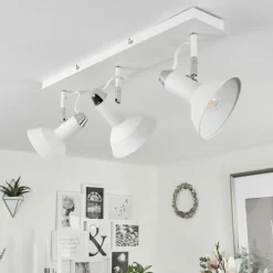 Plafonnier Vouzy Blanc, 3 lumières