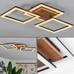 Plafonnier Walschbronn LED Écru, 1 lumière