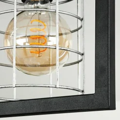 Plafonnier Wynyard Noir, 3 lumières