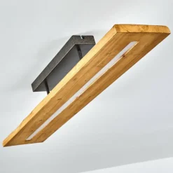 Plafonnier Adak LED Gris, 1 lumière