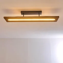 Plafonnier Adak LED Gris, 1 lumière