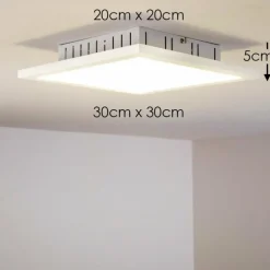 Plafonnier AILIK LED Blanc, 1 lumière