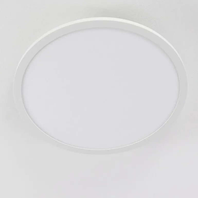 Plafonnier Ailik LED Blanc, 1 lumière, Télécommandes